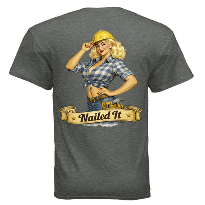 Construction Pin - Up - The Free and The Brave