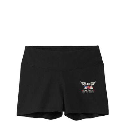 Logo Interval Shorts - Women's - The Free and The Brave