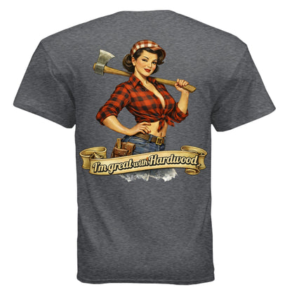 Lumberjack Pin - Up - The Free and The Brave