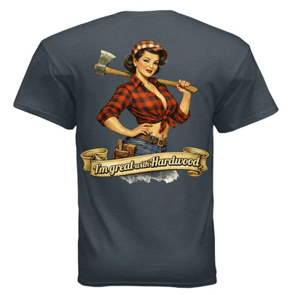 Lumberjack Pin - Up - The Free and The Brave