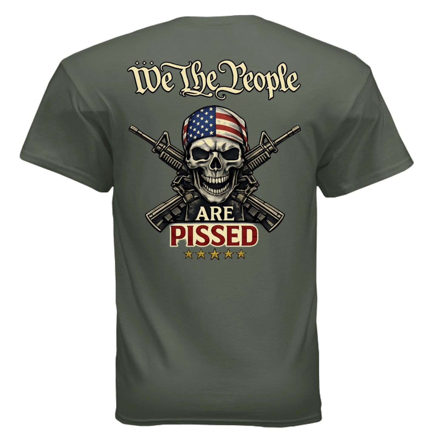 MILITARY GREEN - BACK