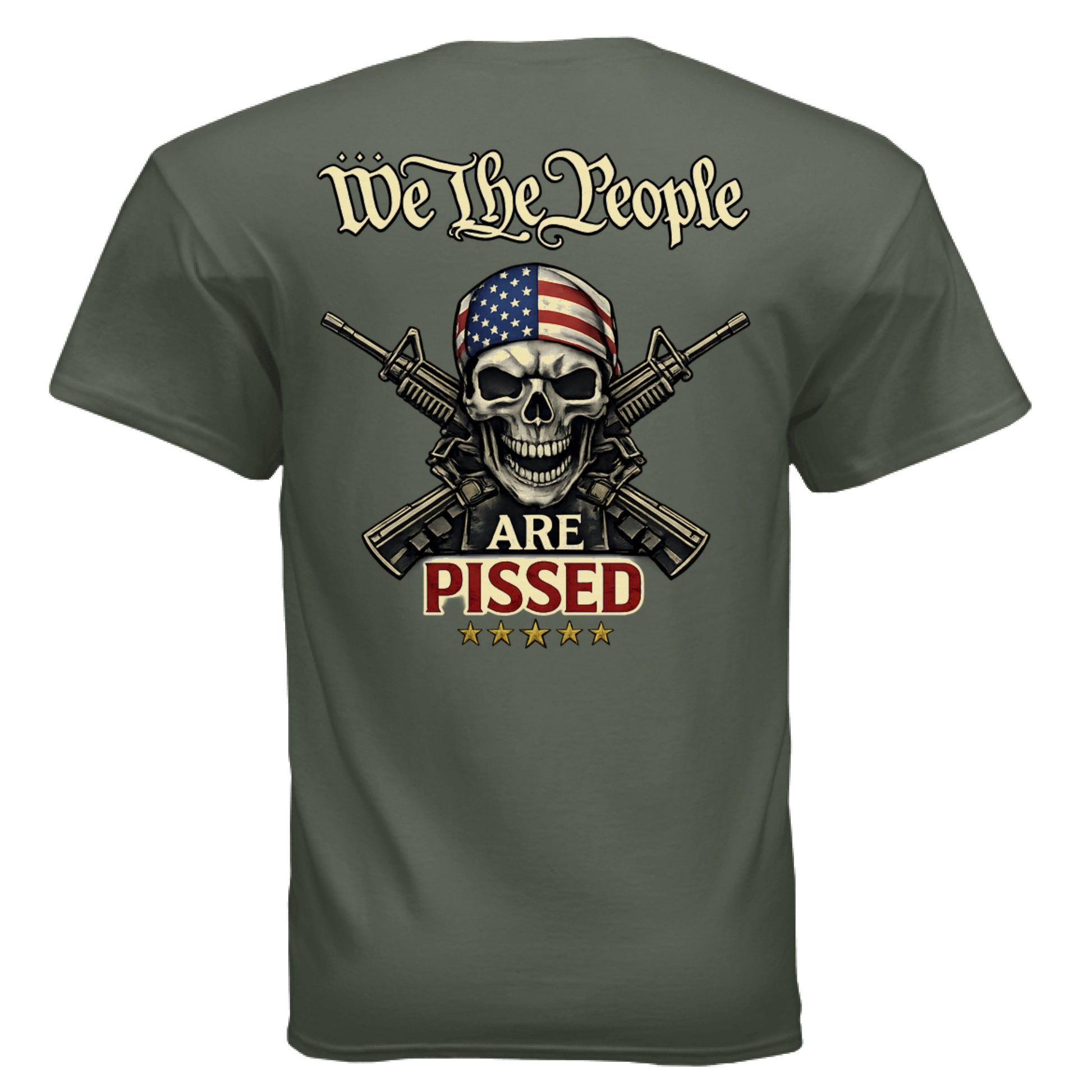 MILITARY GREEN - BACK