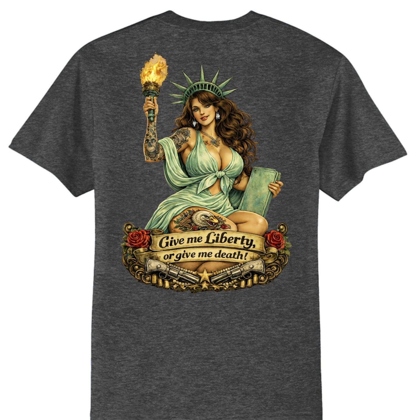 Dark Hthr Grey - BACK