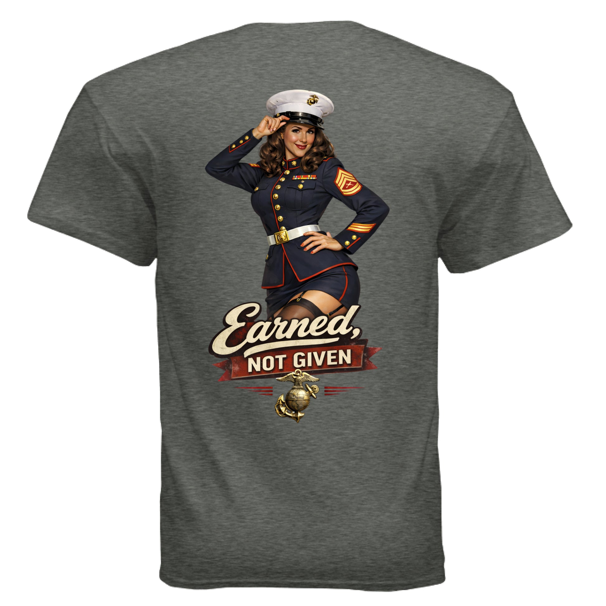 HEATHER MILITARY GREEN - BACK