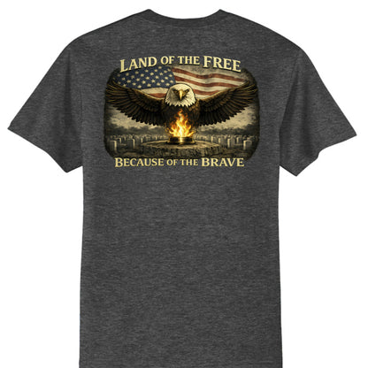 Dark Heather Grey - BACK