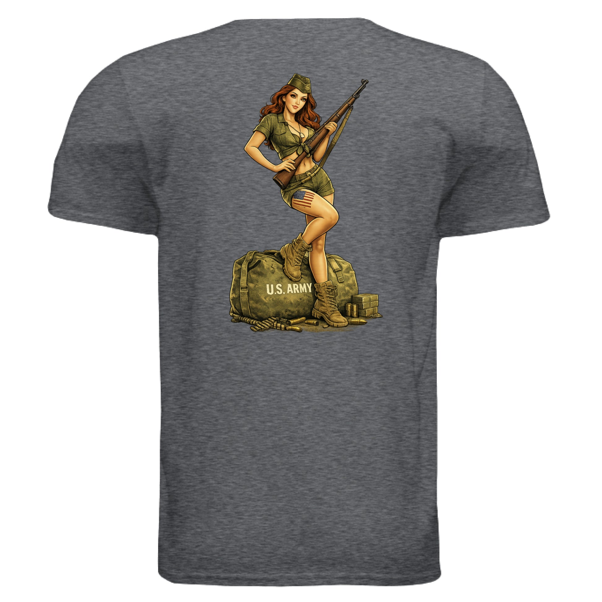 DARK HEATHER - BACK