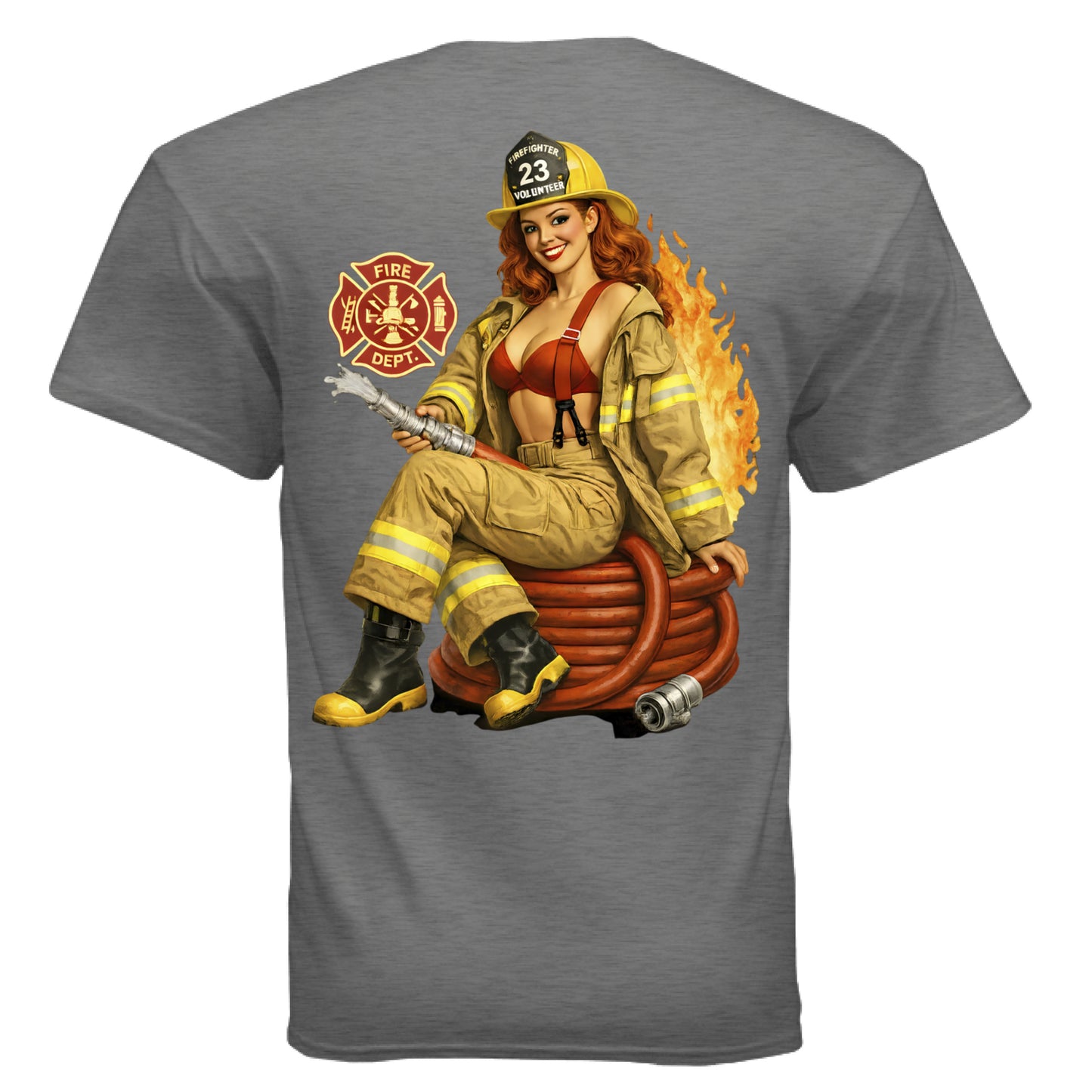 GRAPHITE HEATHER - BACK