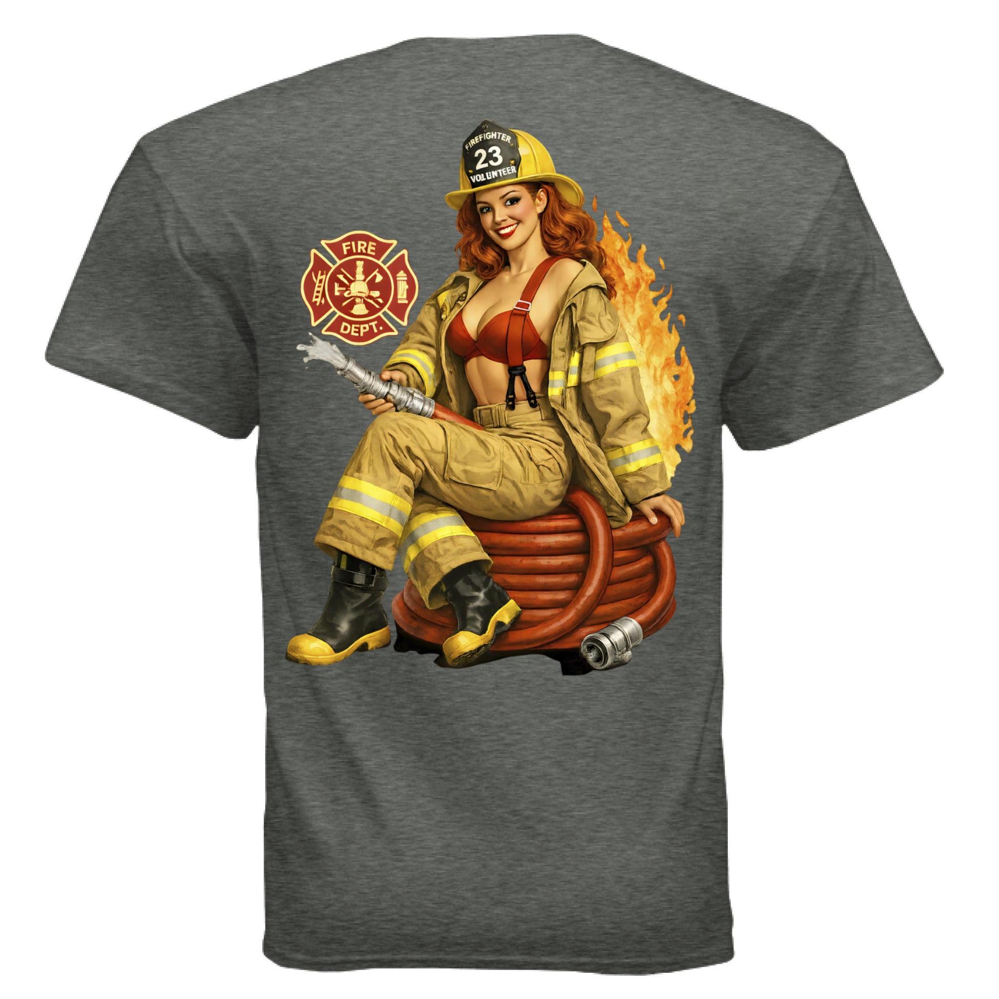 HEATHER MILITARY GREEN - BACK