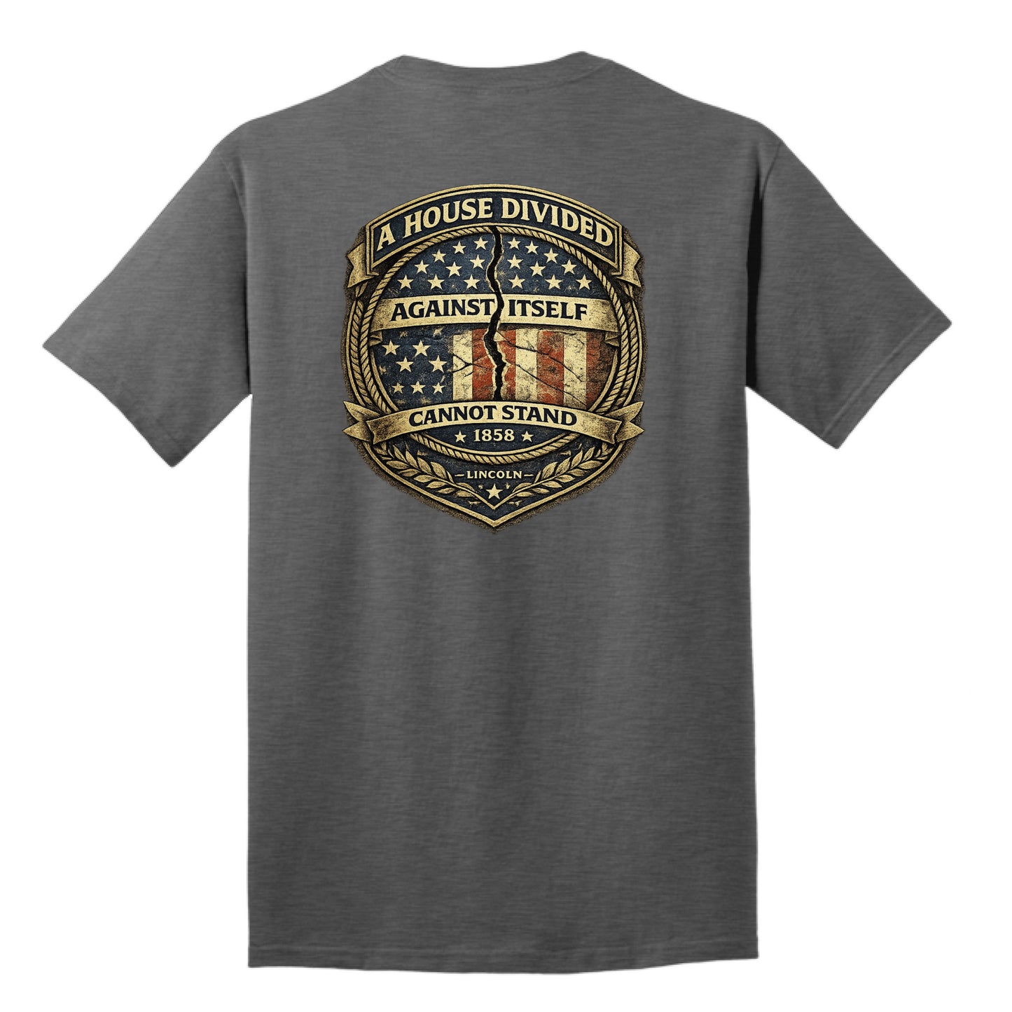 Dark Heather Grey - BACK