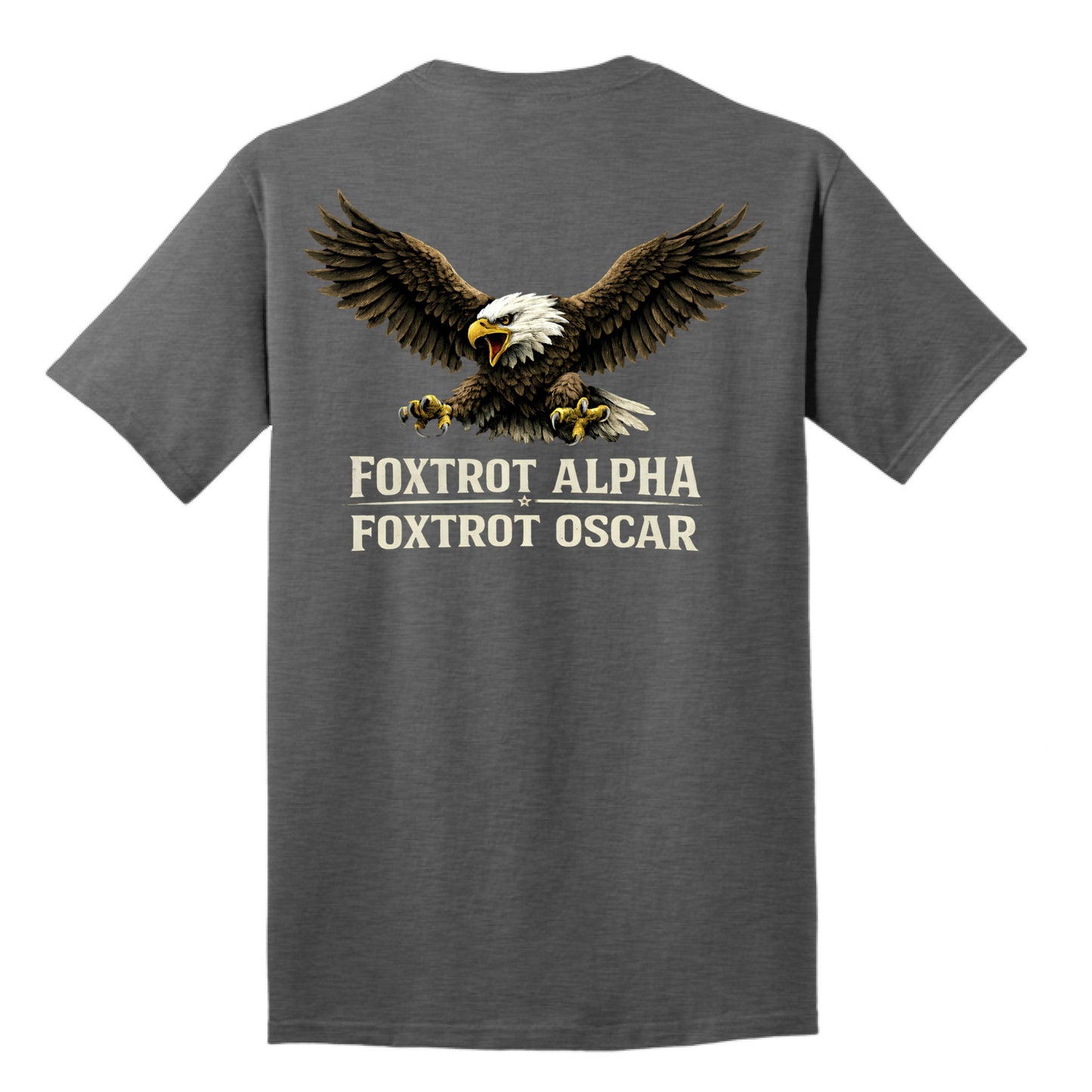 Dark Heather Grey - BACK