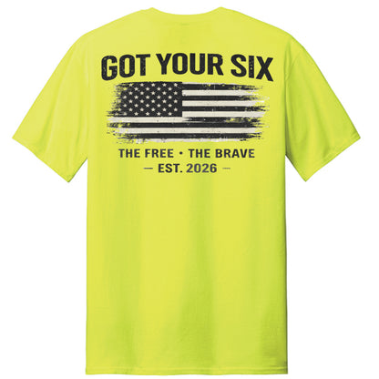 SAFETY GREEN - BACK