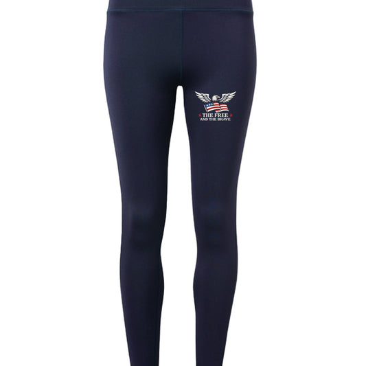 OG Logo Leggings - The Free and The Brave