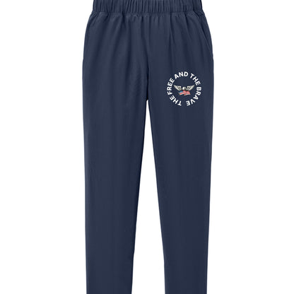 OG Mens Circle Joggers - The Free and The Brave
