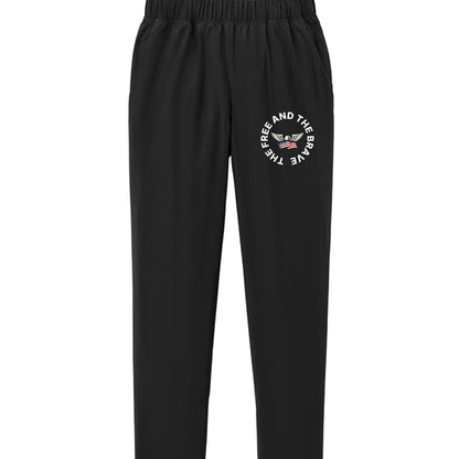 OG Mens Circle Joggers - The Free and The Brave