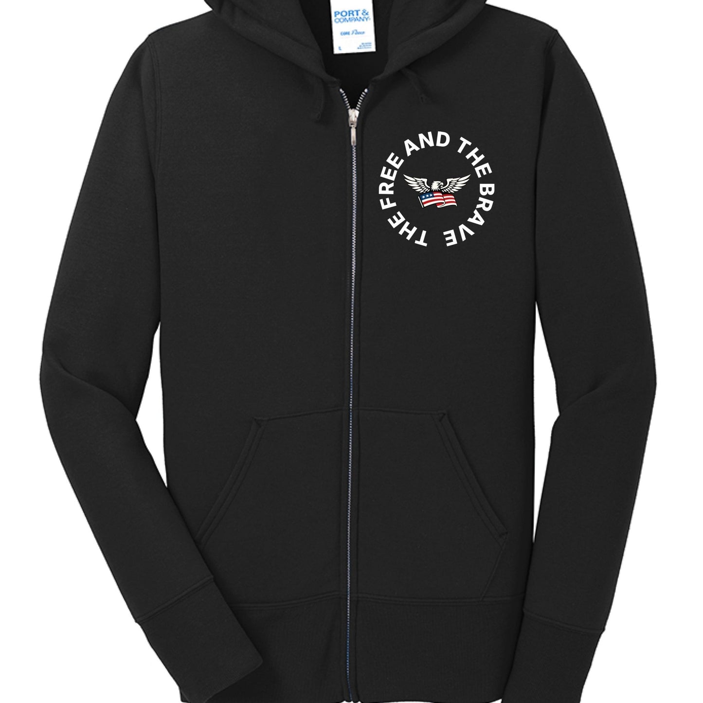 OG W Circle - The Free and The Brave