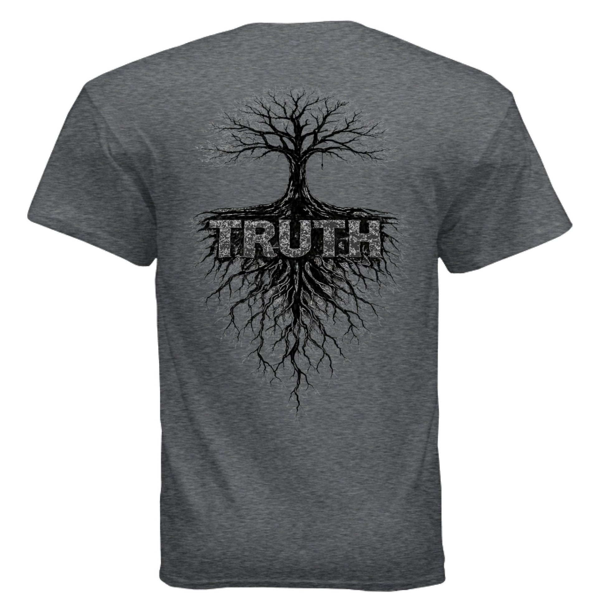 The Hanging Tree T-Shirt - Dark Heather Gray - The Free and The Brave