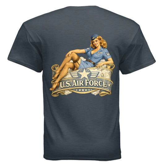 U.S. Air Force Pin - Up - The Free and The Brave